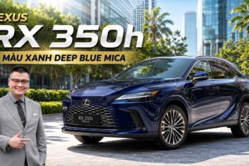 Lexus RX 350h màu Xanh Deep Blue Mica – Tại sao đây là màu hiếm nhất của Lexus RX 350h?